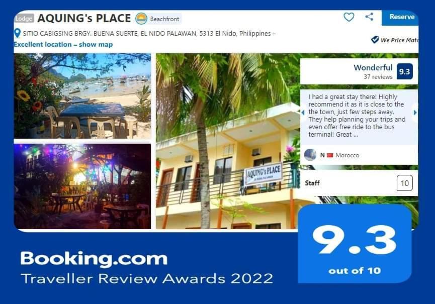 Aquing'S Place Эль-Нидо Экстерьер фото